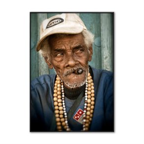 T/LW GRAND OLD MAN 70X100 SORT ALU PLEXI