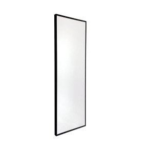 SPEJL SORT ALU 45x120 CM