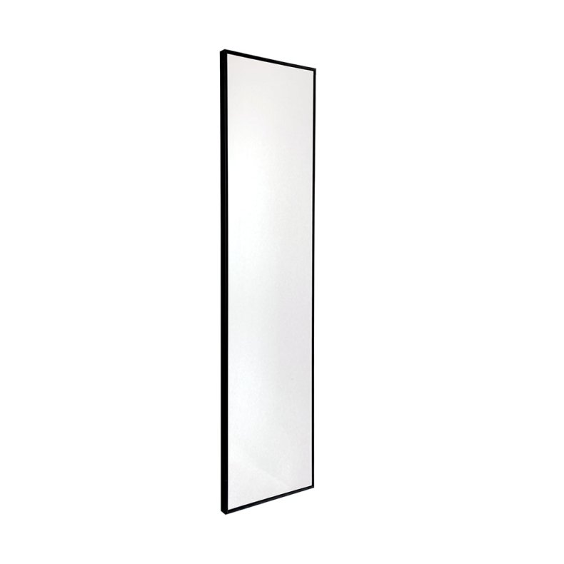 SPEJL SORT ALU 45x160 CM