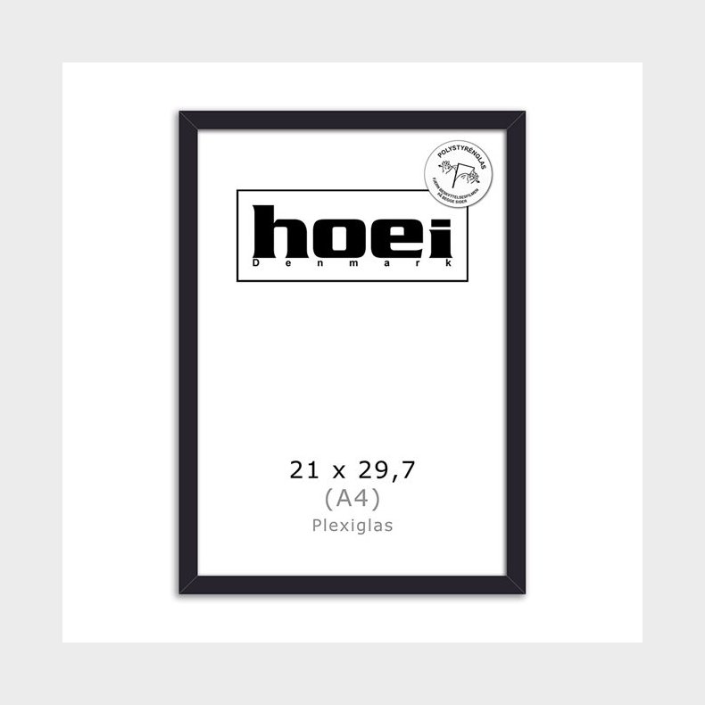 HOEI 111 SORT 21X29,7 PLEXI - A4