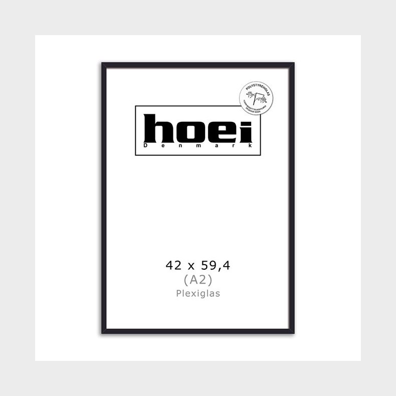 HOEI 111 SORT 42X59,4  PLEXI - A2