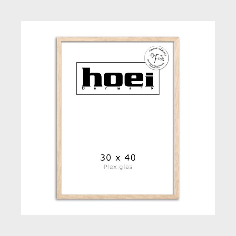 HOEI 114 NATUR EG 30X40-PLEXI