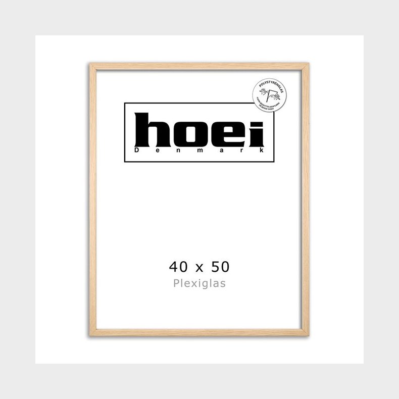 HOEI 114 NATUR EG 40X50-PLEXI