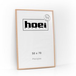HOEI 114 NATUR EG 50X70 - PLEXI 