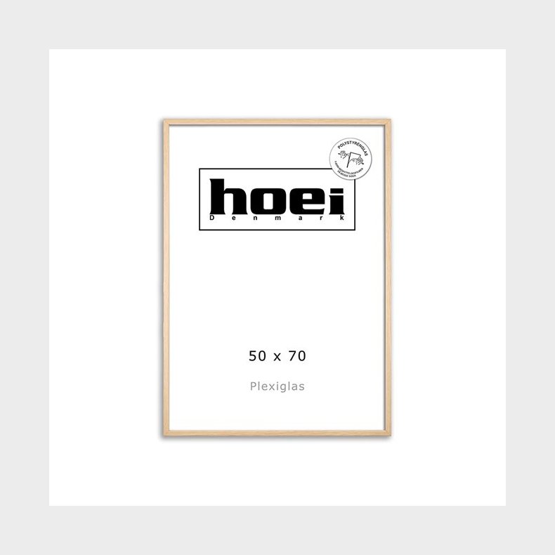 HOEI 114 NATUR EG 50X70 - PLEXI 