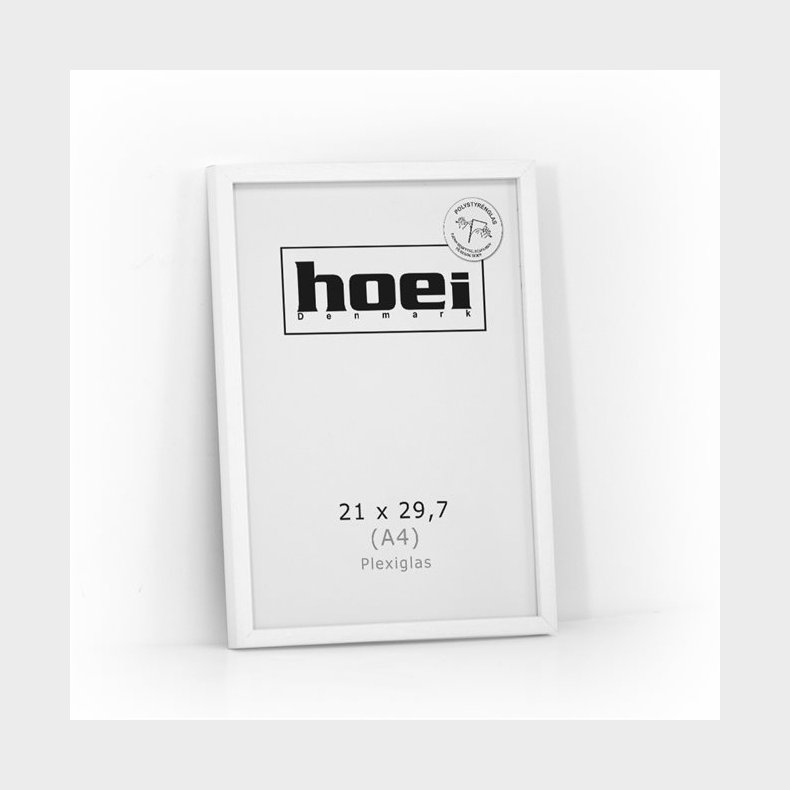 HOEI 115 HVID 21X29,7 PLEXI - A4
