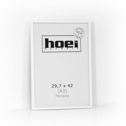 HOEI 115 HVID 29,7X42 PLEXI - A3