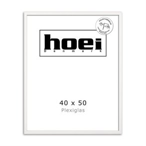 HOEI 115 HVID 40X50 - PLEXI 