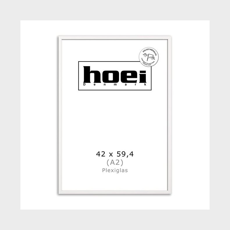 HOEI 115 HVID 42X59,4 PLEXI - A2