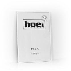 HOEI 115 HVID 50X70 - PLEXI
