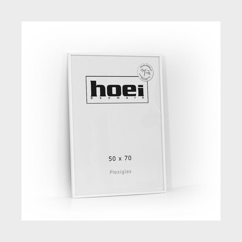 HOEI 115 HVID 50X70 - PLEXI