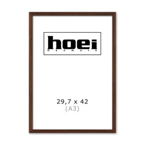 HOEI 121 MASSIV MØRK EG 29,7X42 - A3