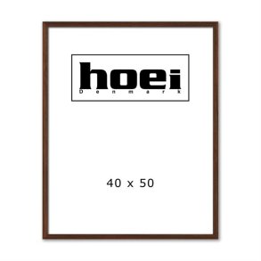 HOEI 121 MASSIV MØRK EG 40X50