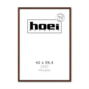 HOEI 121 MASSIV MØRK EG 42X59,4 PLEXI A2