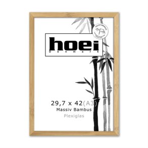HOEI 140 MASSIV BAMBUS 29,7X42 PLEXI  A3