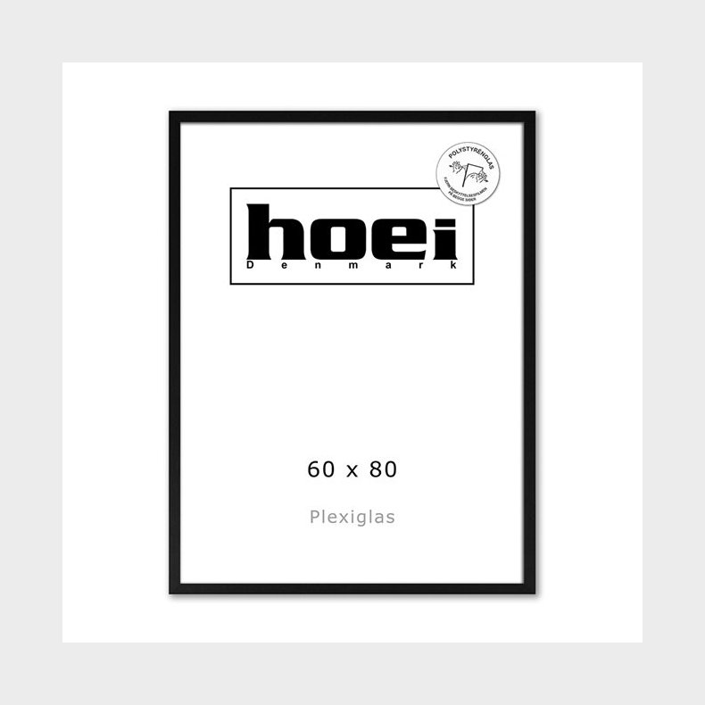 HOEI 180 SORT 60X80 PLEXI