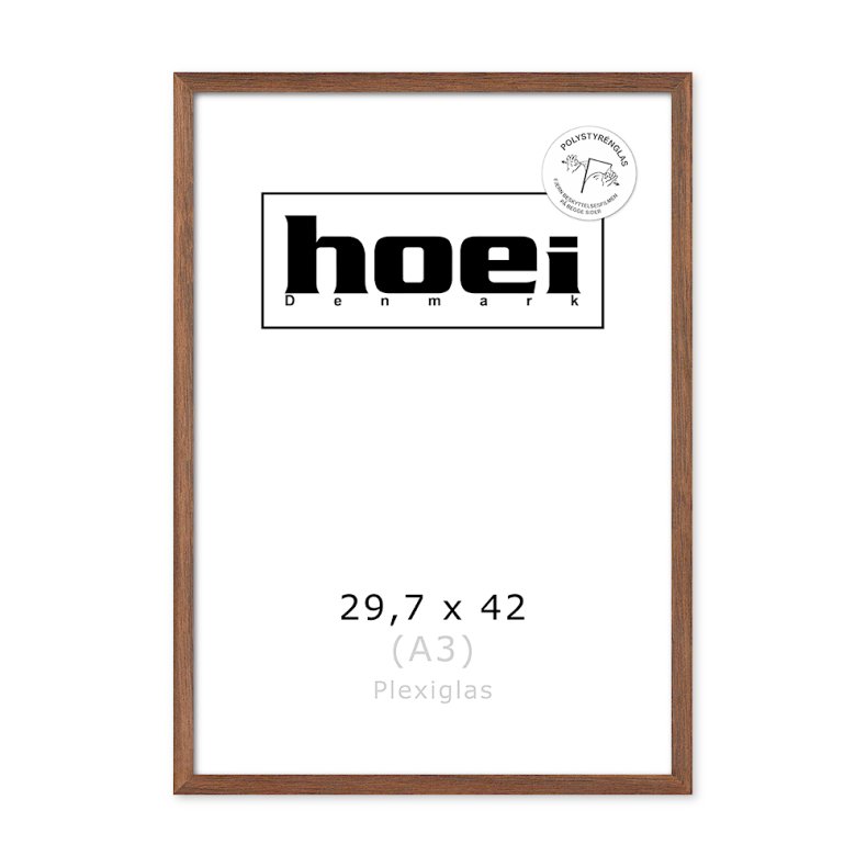 HOEI 201 MASSIV M�RK EG 29,7X42 - A3 PS glas