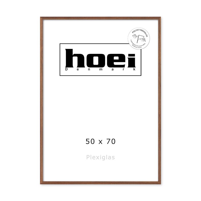 HOEI 201 MASSIV M&Oslash;RK EG 50X70 PS glas