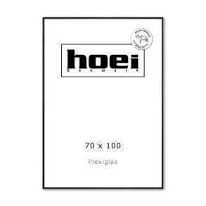 CADRE 672 SORT 70X100 PLEXI